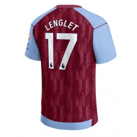 Aston Villa Clement Lenglet #17 Hemmakläder 2023-24 Kortärmad